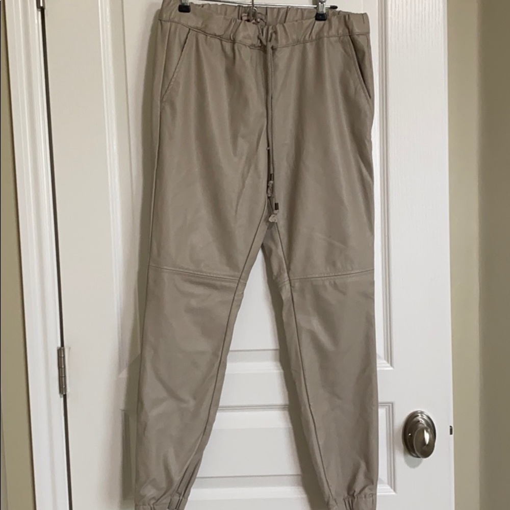 Forever 21 pleather Jogger